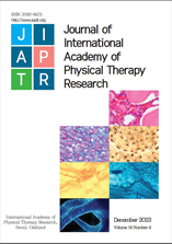 Journal of International Academy of Physical Therapy Research 표지