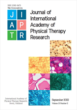 Journal of International Academy of Physical Therapy Research 표지