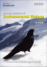 Korean Journal of Environmental Biology 표지
