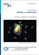 생태와 환경 표지